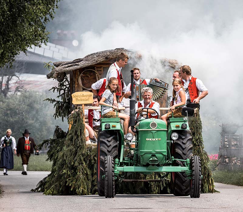 Trachtenumzug in Westendorf